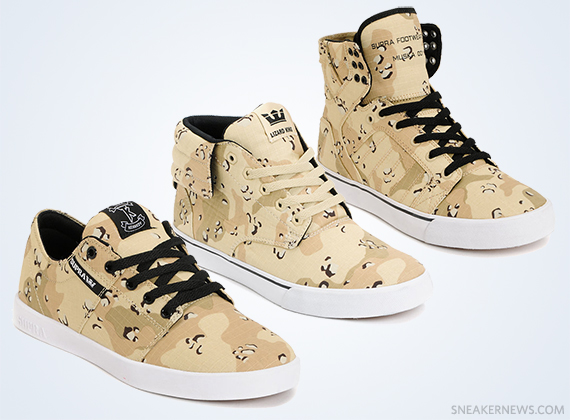 Supra "Desert Camo Pack"