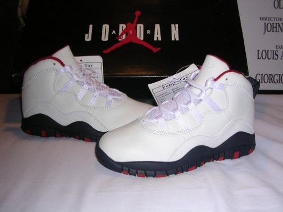 Unreleased Air Jordan Samples Air Jordan X 13