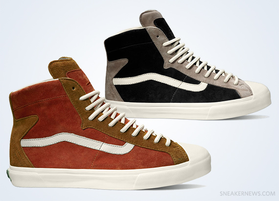 Taka Hayashi x Vans Vault - TH Revere Hi LX "Suede Pack"