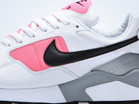 Nike Air Pegasus ’92 OG – White – Black – Atomic Red – Matte Silver