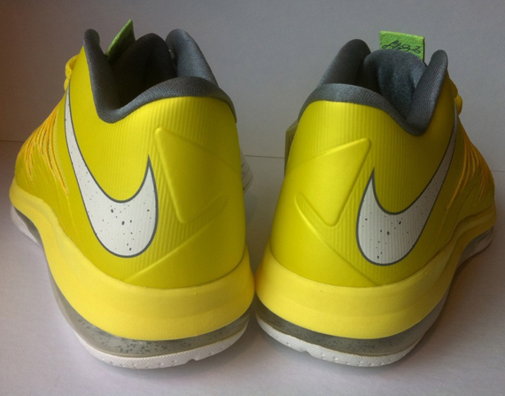 Yellow Nike Lebron X Low 4