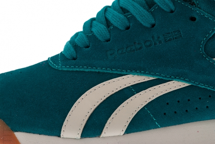 Reebok Freestyle Hi Suede Teal Gum 3