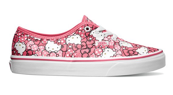 Vans X Hello Kitty Authentic Morning Glory Kids