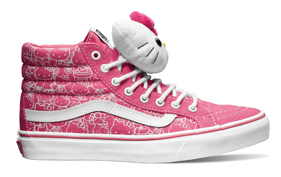 Vans X Hello Kitty Sk8 Hi Slim 1