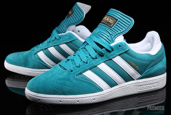 Adidas Busenitz Teal 2