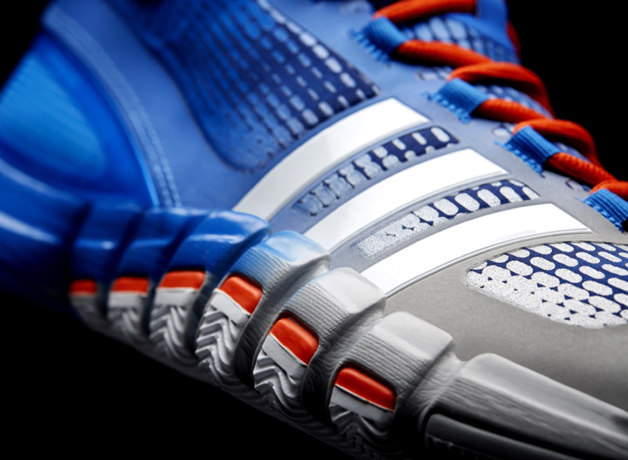 adidas Crazyquick - Silver - Orange - Blue