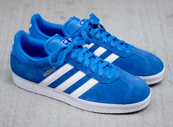 adidas Originals Gazelle II – Blue – White