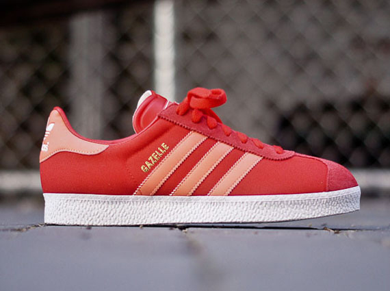 Adidas Gazelle Ii Vivid Red 2