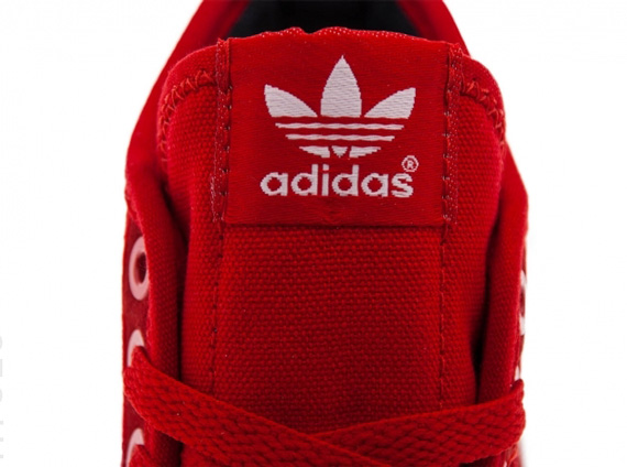 Adidas Honey Stripes Mid Red White 05