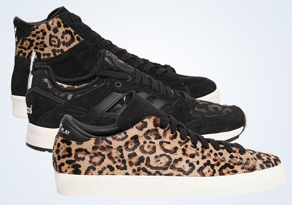 Adidas Originals Blue Leopard