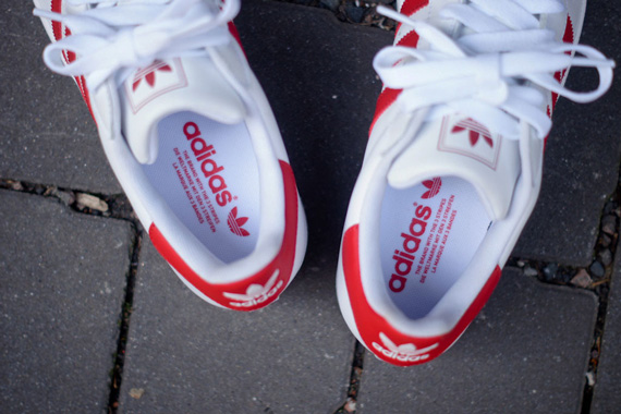 Adidas Originals Superstar Ii White Red 07