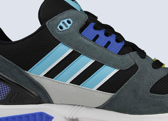 adidas Originals ZX 8000 - Black - Light Aqua - Satellite