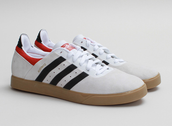 Adidas Skate Busenitz Adv Run White Black Brick 01