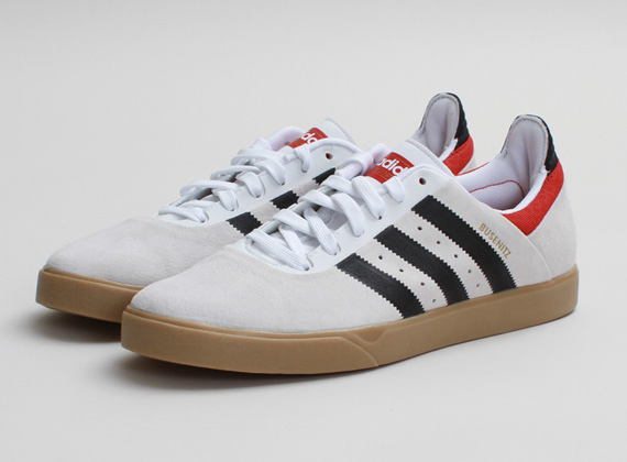 Adidas Skate Busenitz Adv Run White Black Brick 03