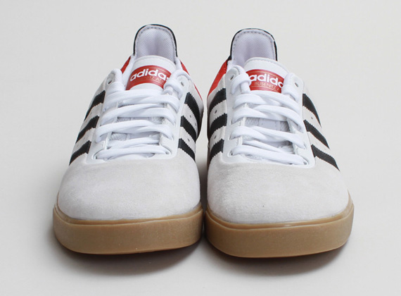 Adidas Skate Busenitz Adv Run White Black Brick 04