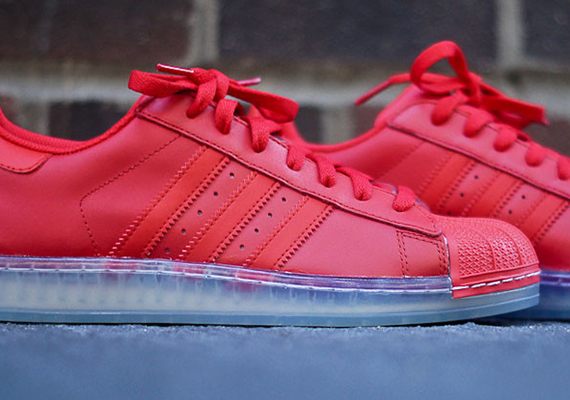 adidas Superstar CLR “Vivid Red”