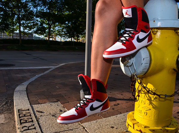 Air Jordan 1 Skinny High GS "Chicago"