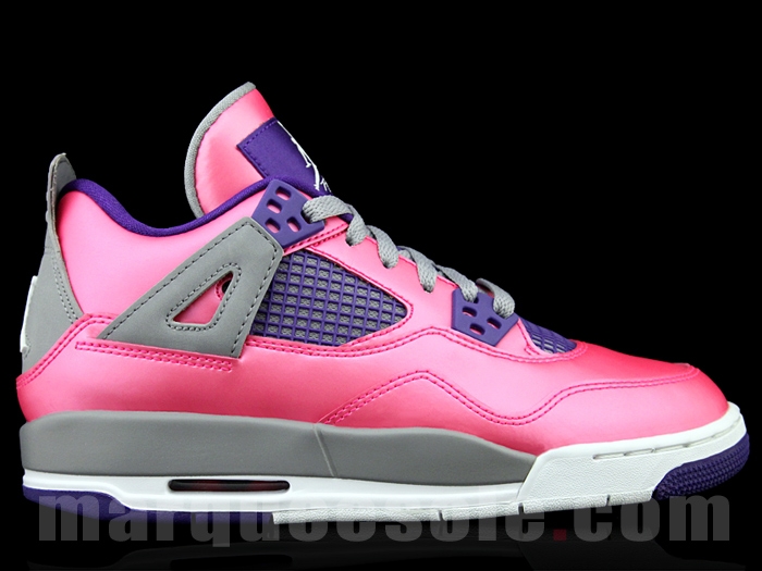 Air Jordan 4 Gs Pink Purple 06