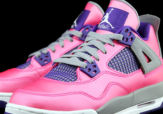 Air Jordan 4 GS - Pink - Purple