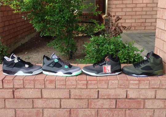 Air Jordan “Fear Pack” (and “Green Glow” IV)