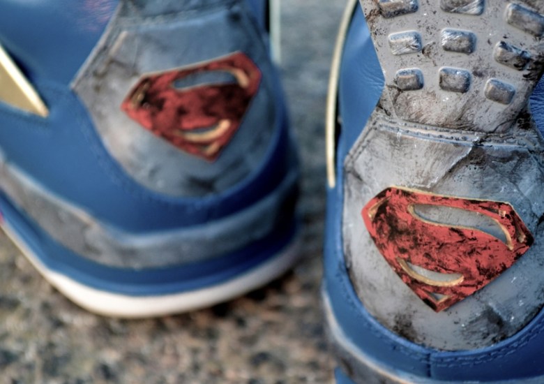 Air Jordan IV “Jumpman of Steel” Customs by Freaker Sneaks