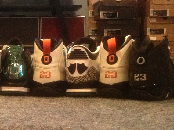 Air Jordan Retro "Oregon" PE Collection on eBay