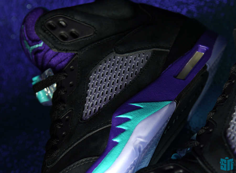 Air Jordan V Black Grape Beauty Shots 5