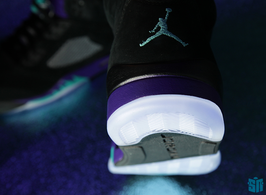 Air Jordan V Black Grape Beauty Shots 9