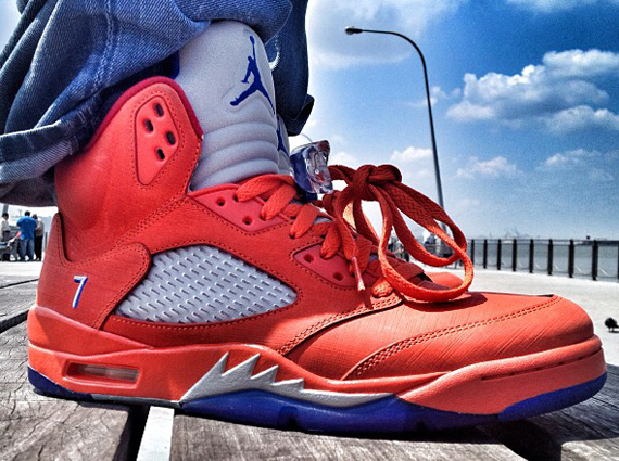 Air Jordan V Melo On Feet