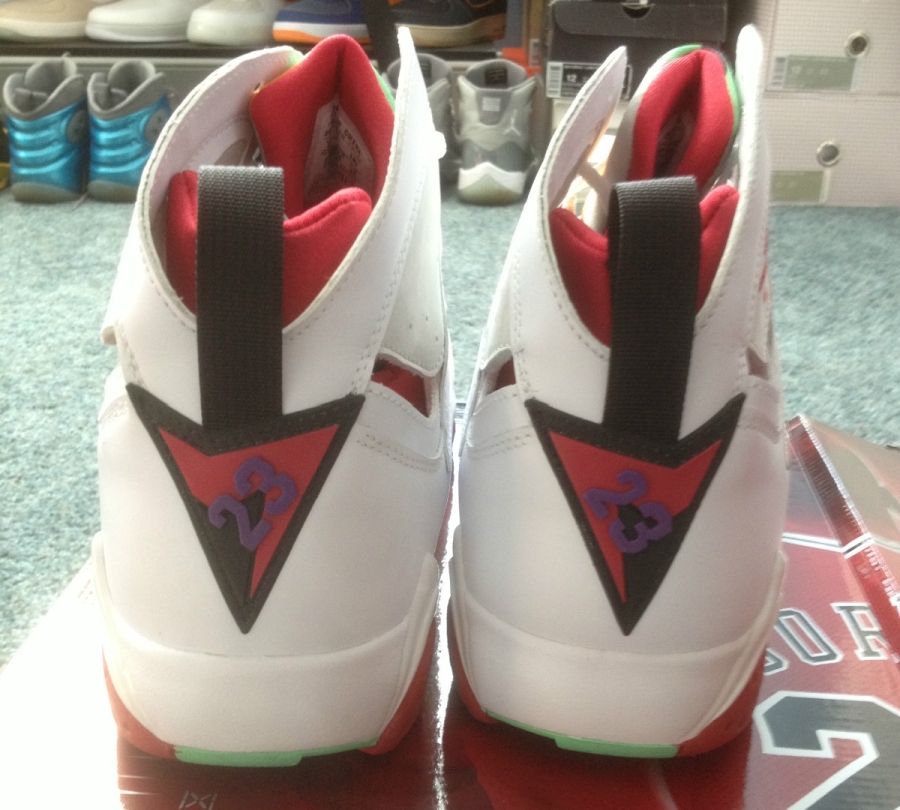 Air Jordan Vii Hare Michael Jordan Autographed 04