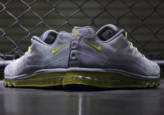 Nike Air Max 95 2013 Dynamic Flywire – Cool Grey – Sonic Yellow