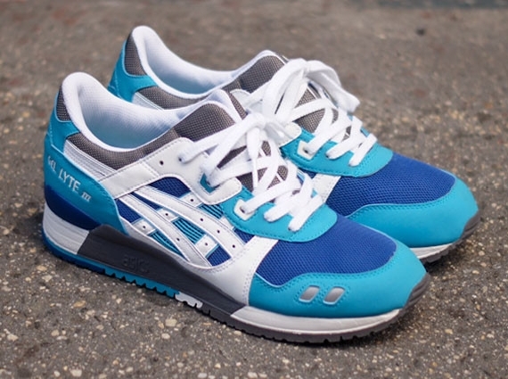 Asics Gel Lyte III - Blue - White - Grey