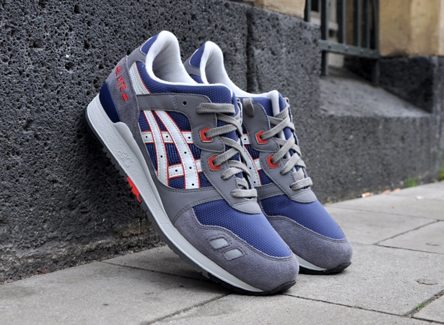 Asics Gel Lyte III - Navy - Grey - White