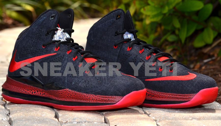 Black Denim Nike Lebron X Sample 04