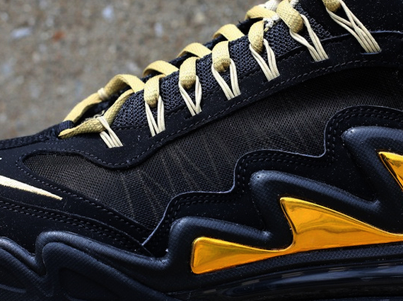 Nike Air Max 360 Diamond Griff – Black – Metallic Gold