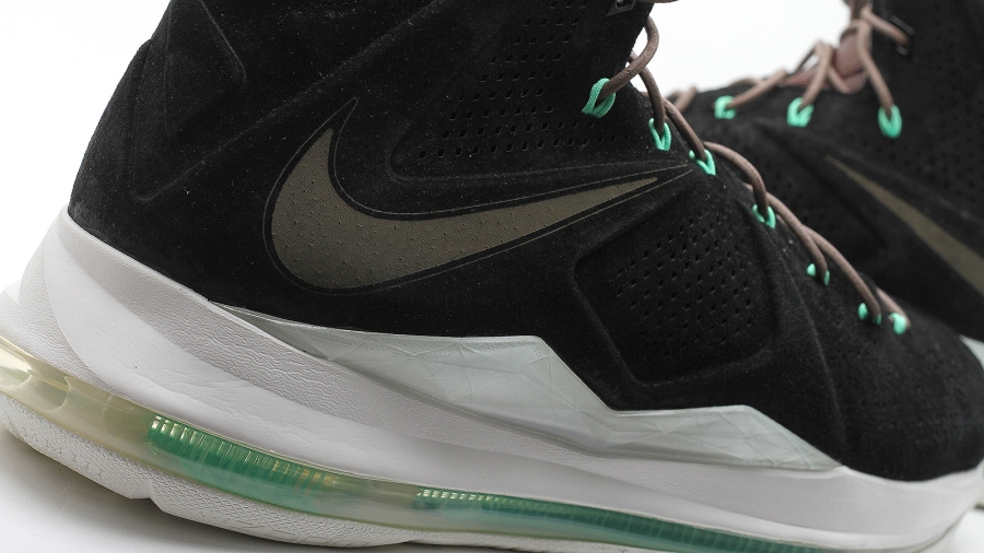 Black Suede Nike Lebron X 05