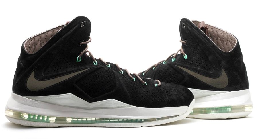 Black Suede Nike Lebron X 12