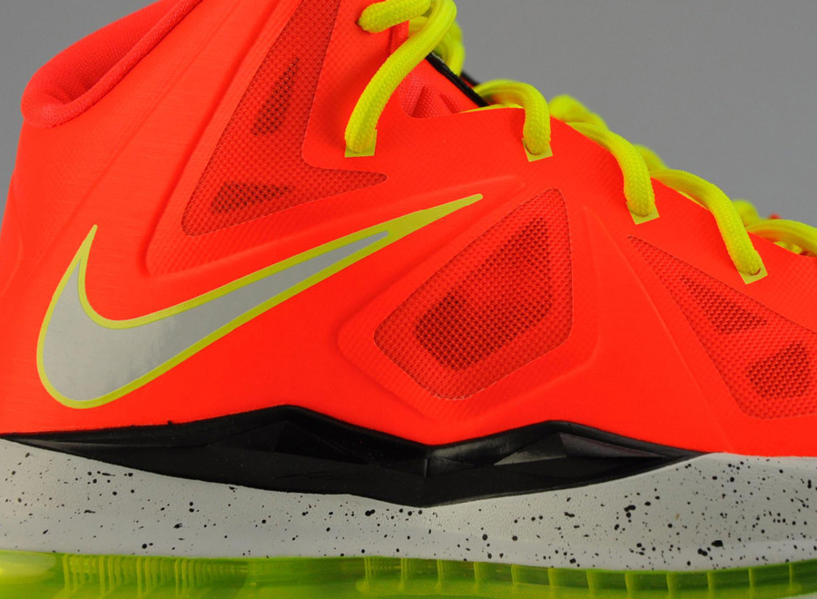 Bright Crimson Lebron X Gs 9