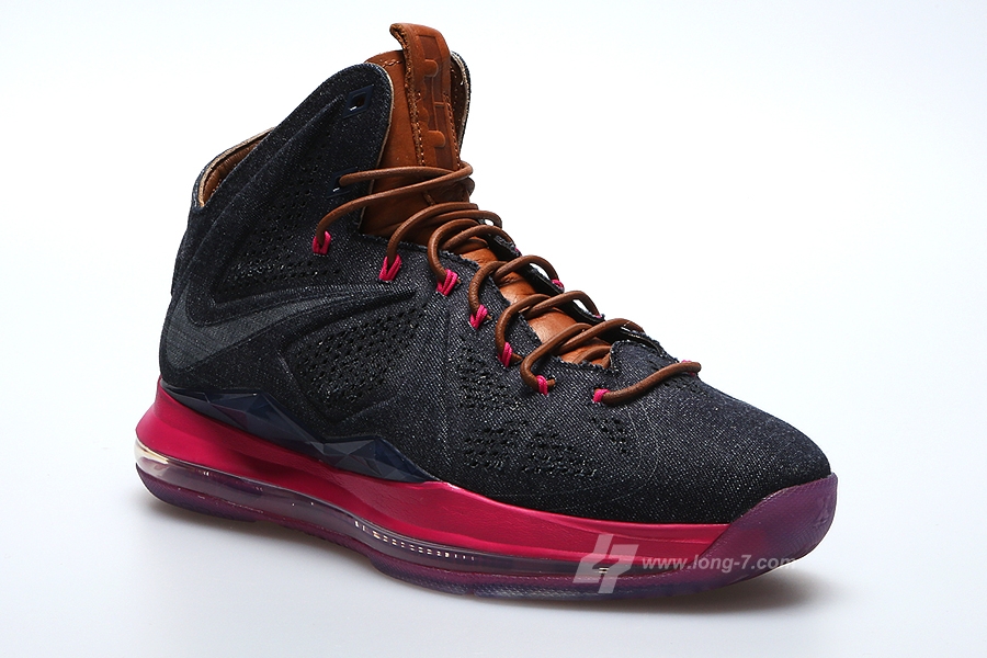 Denim Lebron X 10