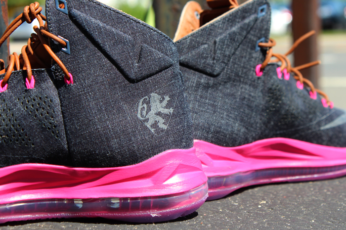 Denim Lebron X Reminder 7