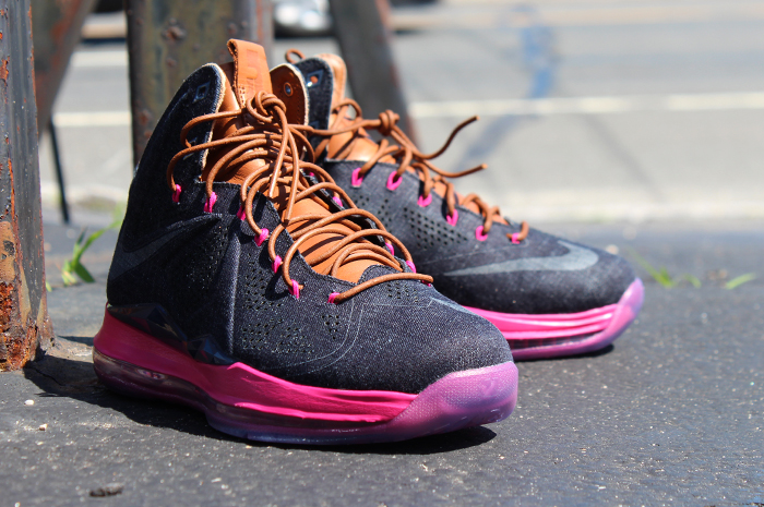 Denim Lebron X Reminder 8