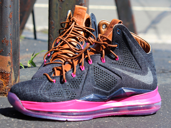 Denim Lebron X Reminder