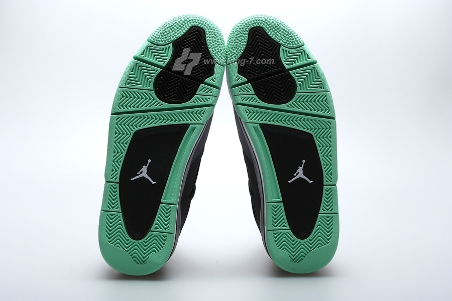 Green Glow Air Jordan 4 05