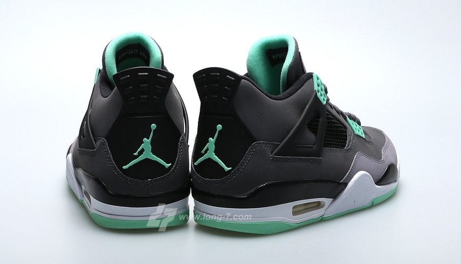 Green Glow Air Jordan 4 06