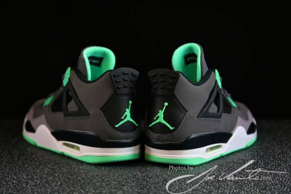 Green Glow Air Jordan 4 Retro 03