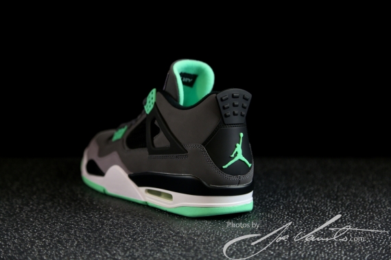 Green Glow Air Jordan 4 Retro 08