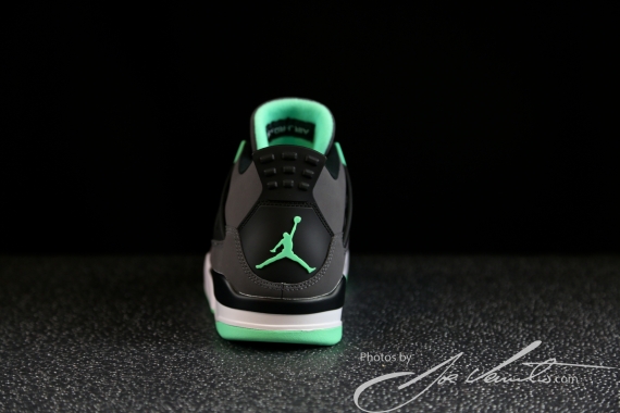 Green Glow Air Jordan 4 Retro 09