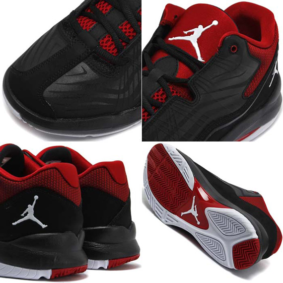 Jordan Aero Mania Low Black Gym Red 03