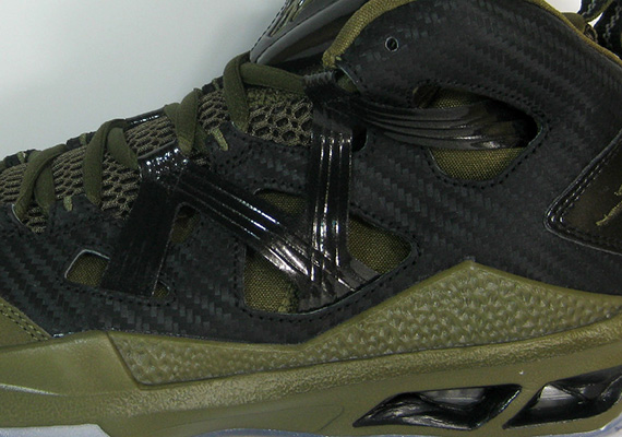 Jordan Melo M9 - Black - Squadron Green