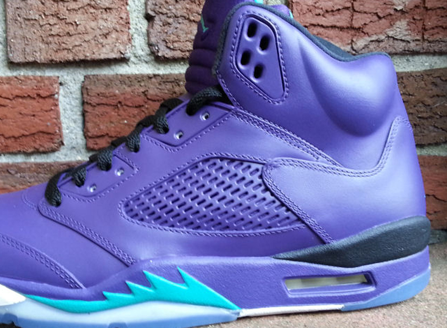 Jordan V Extra Grape Custom 4